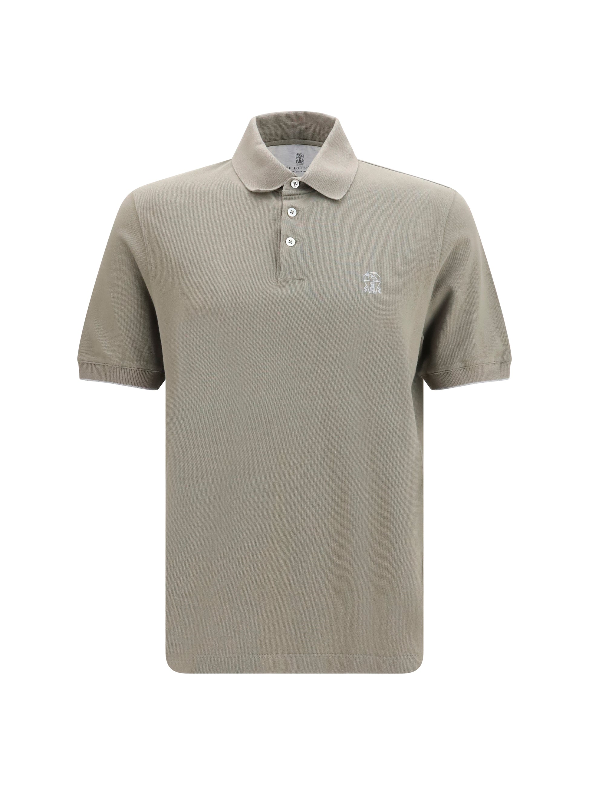 Brunello Cucinelli Men Cotton Polo BRUNELLO CUCINELLI