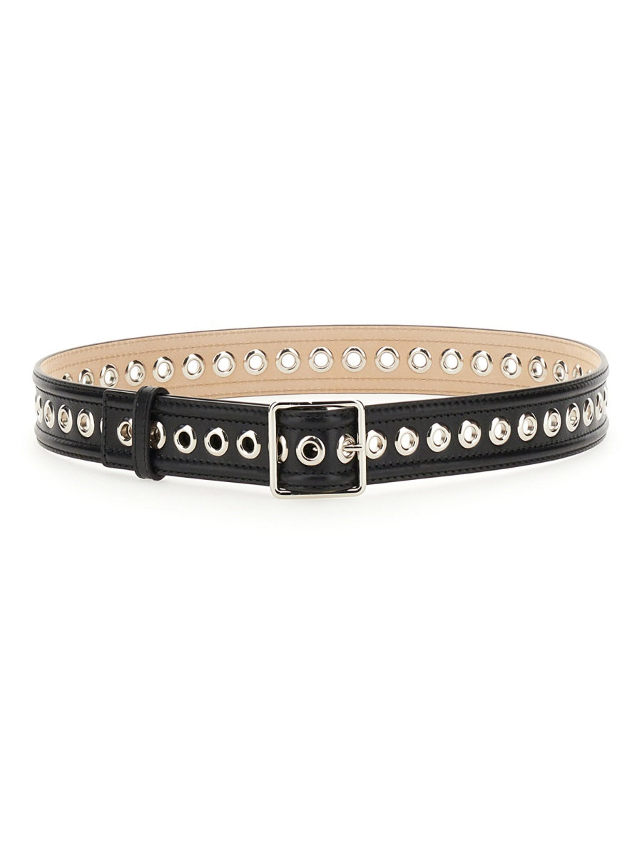 Alexander Mcqueen Women Medium Belt With Eyelets ALEXANDER MCQUEEN