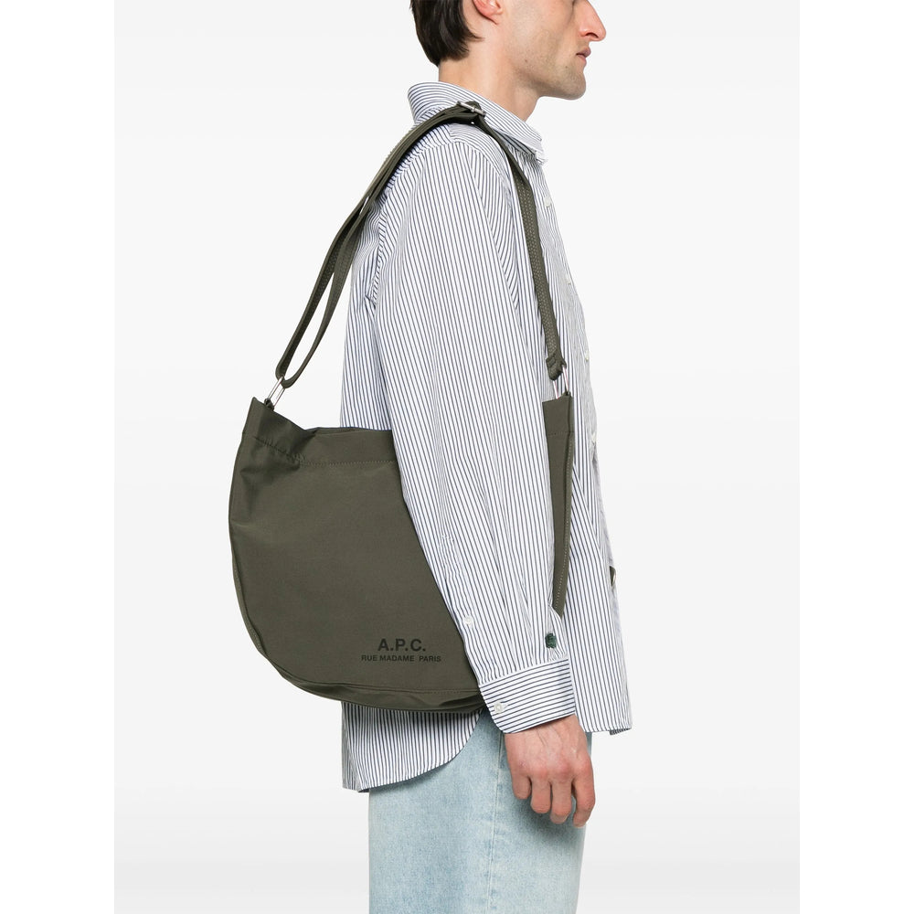 A.P.C. Green Shoulder Bags Men A.P.C.