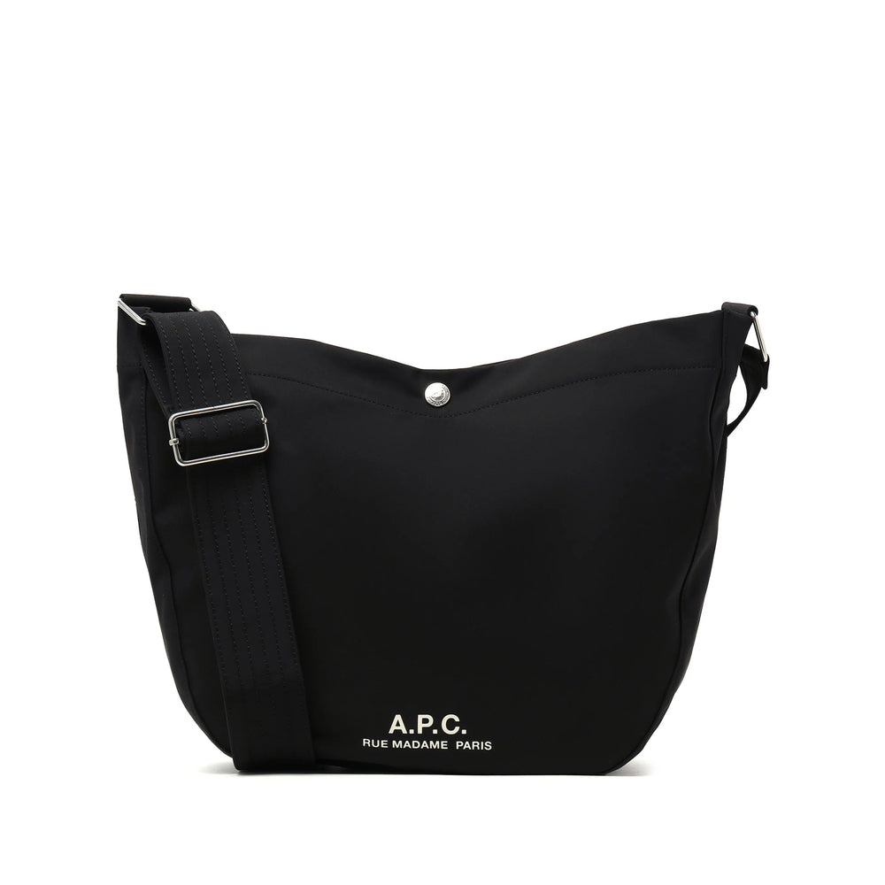 A.P.C. Black Shoulder Bags Men A.P.C.