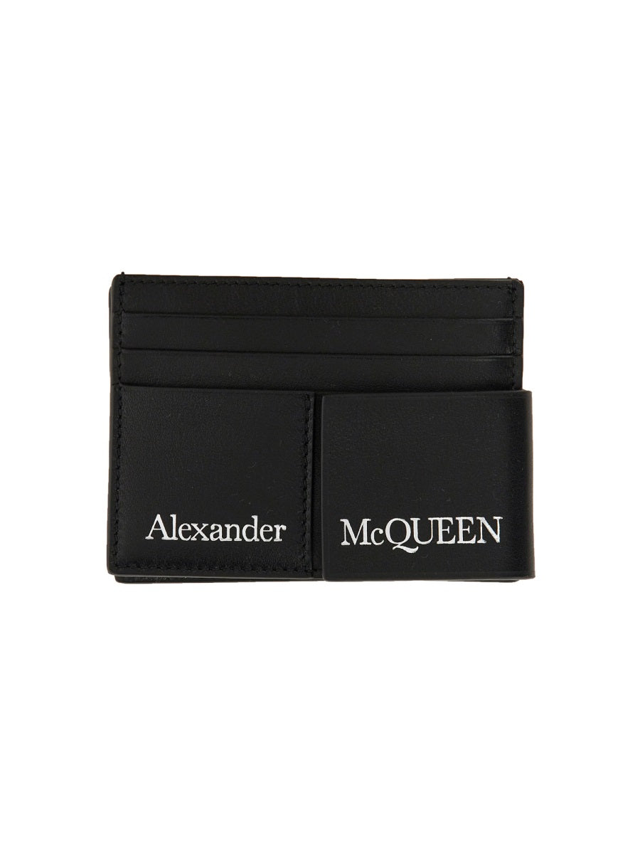 Alexander Mcqueen Men Card Holder With Logo ALEXANDER MCQUEEN