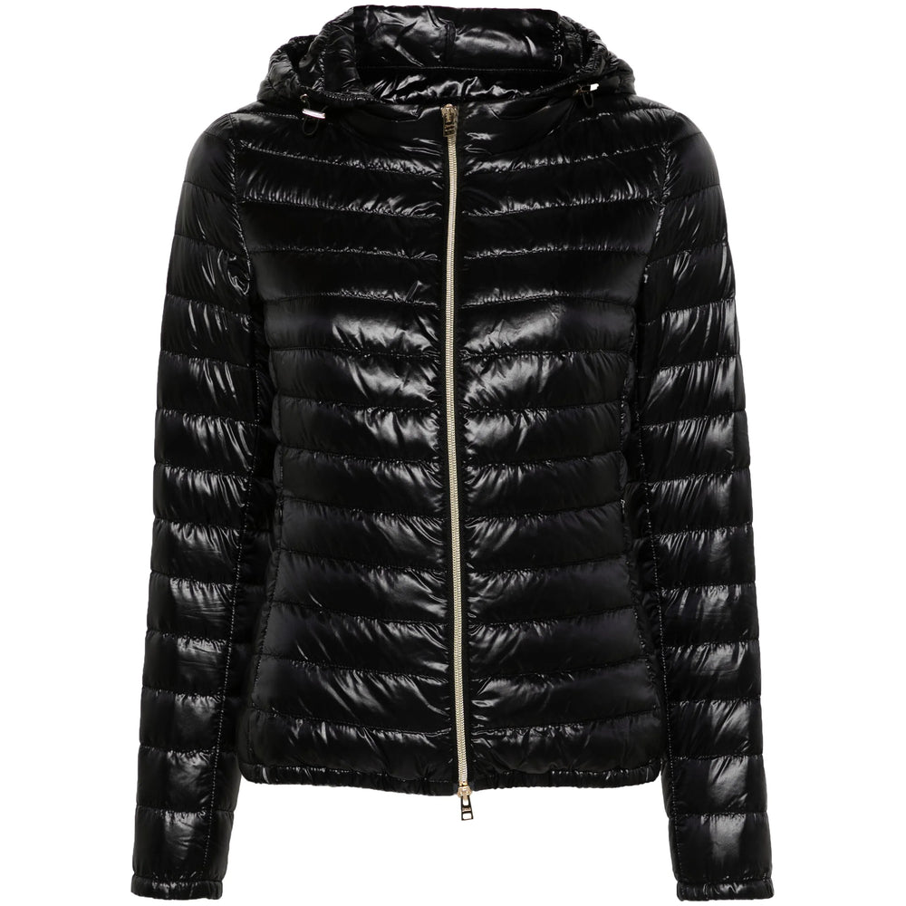 Herno Black Jackets - Puffer Jackets Women HERNO