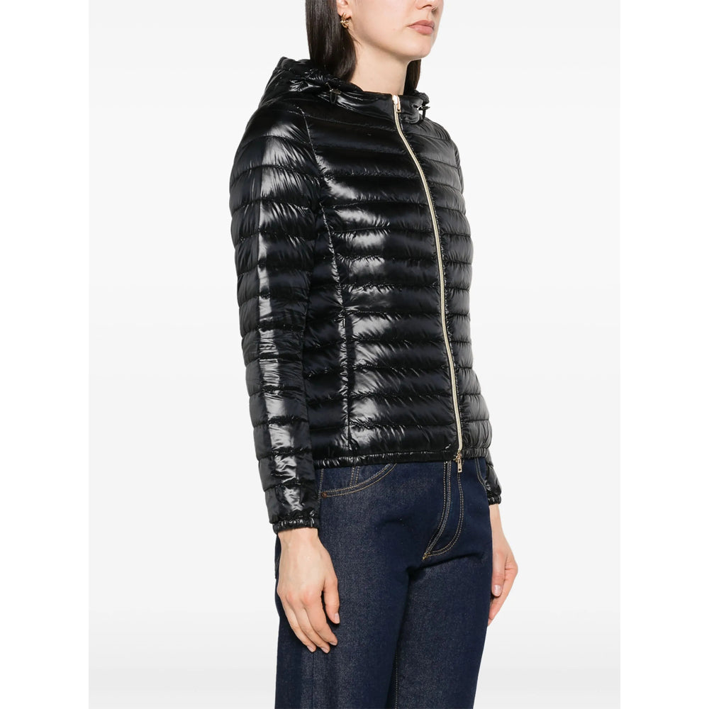Herno Black Jackets - Puffer Jackets Women HERNO
