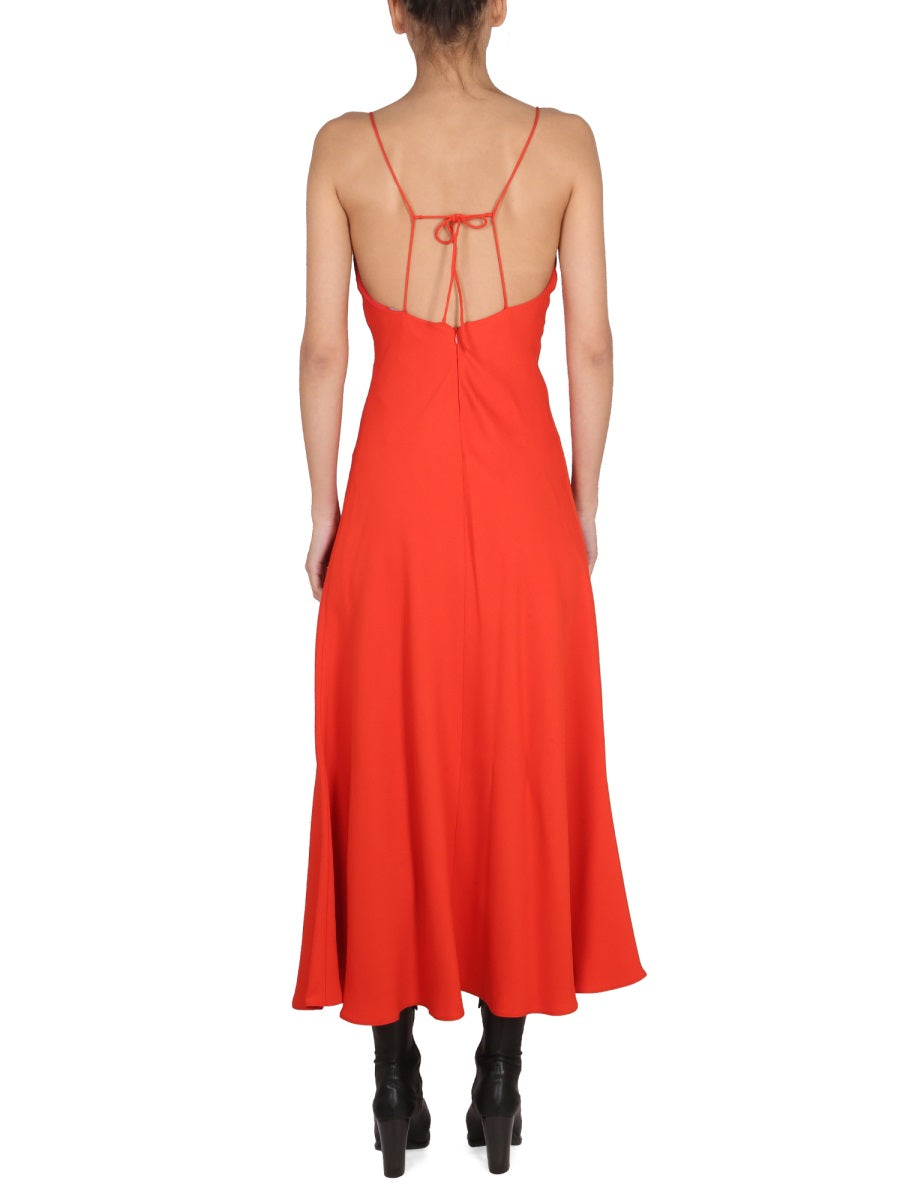 Stella Mccartney Women Maxi V-Neck Dress STELLA MCCARTNEY