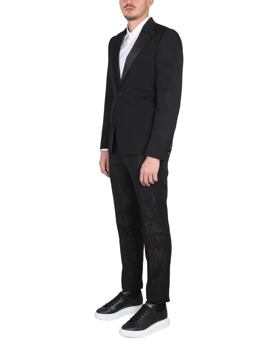 Alexander Mcqueen Men Single-Breasted Suit Jacket ALEXANDER MCQUEEN
