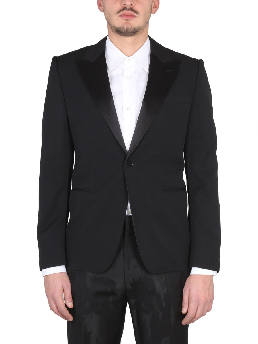 Alexander Mcqueen Men Single-Breasted Suit Jacket ALEXANDER MCQUEEN