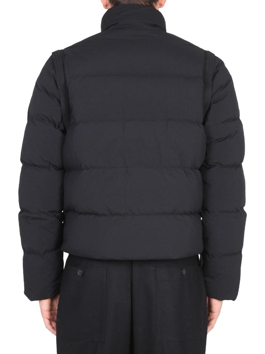 Ten C Men Down Jacket With Removable Sleeves TEN C