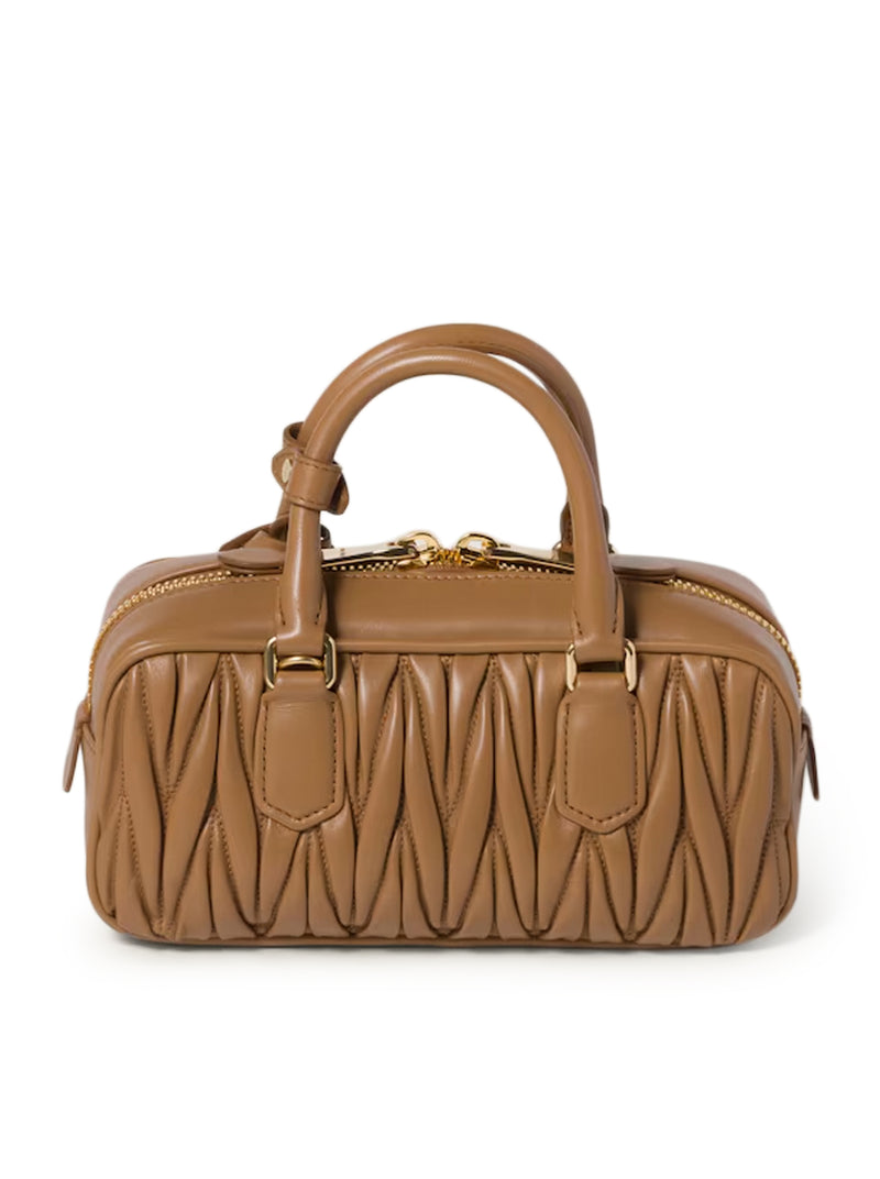 Miu Miu Women Arcadie Bag In Quilted Nappa MIU MIU