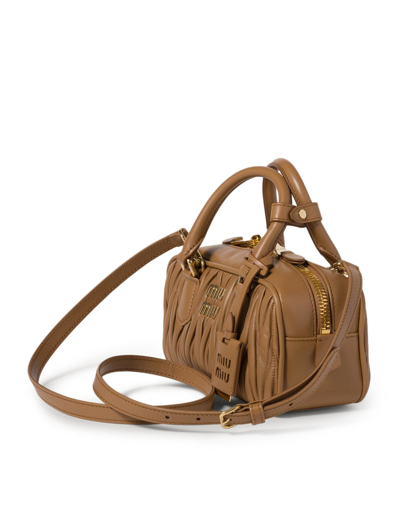 Miu Miu Women Arcadie Bag In Quilted Nappa MIU MIU