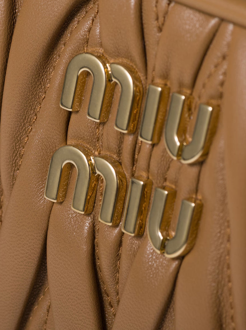 Miu Miu Women Arcadie Bag In Quilted Nappa MIU MIU