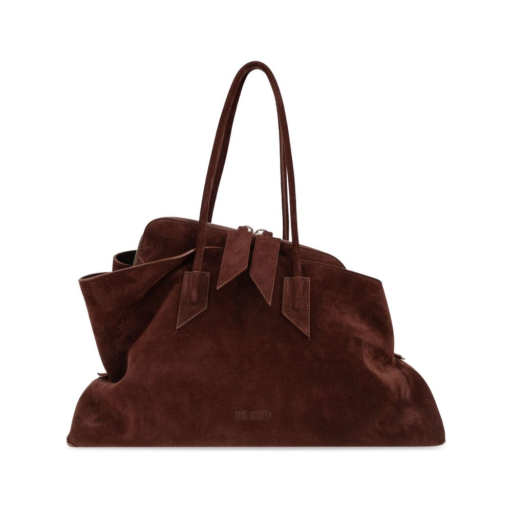 The Attico Brown Tote Bags Women THE ATTICO