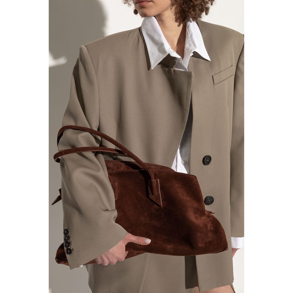 The Attico Brown Tote Bags Women THE ATTICO