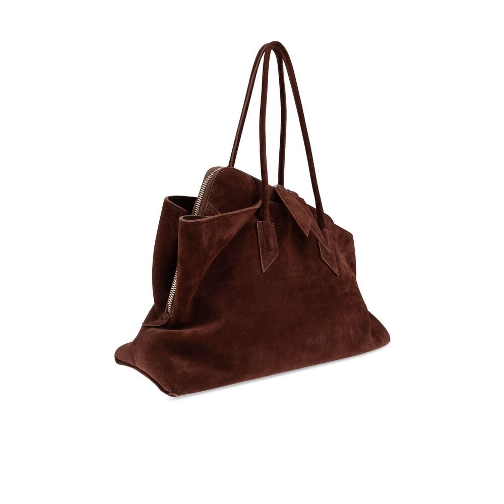 The Attico Brown Tote Bags Women THE ATTICO