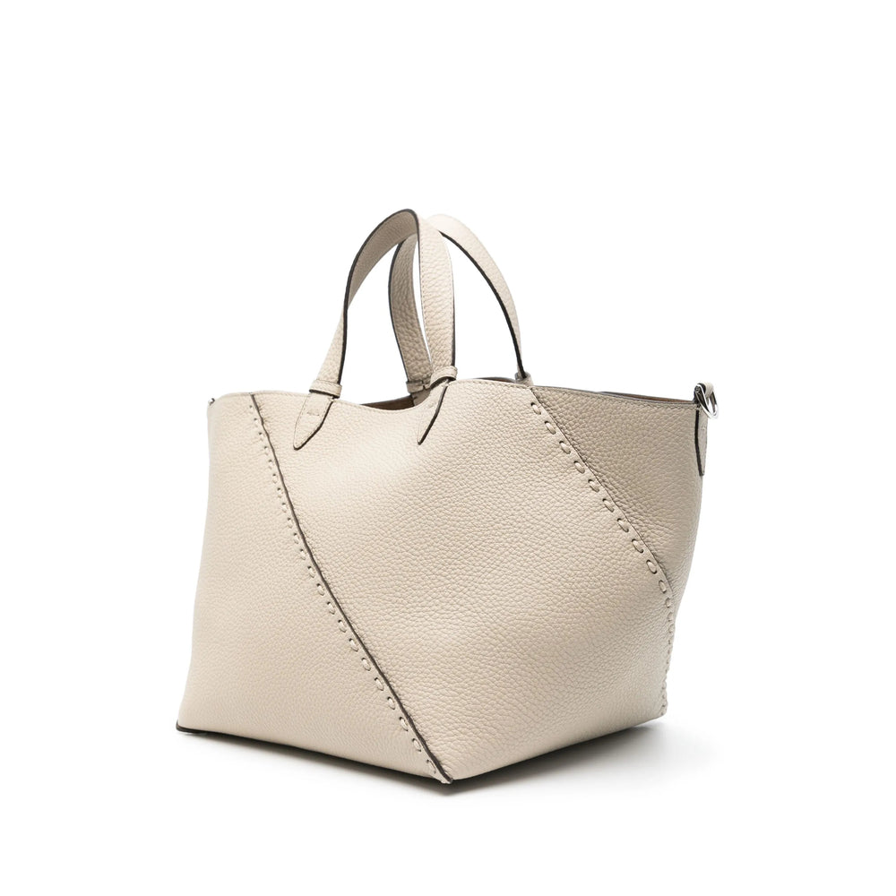 Fendi Neutrals Tote Bags Men FENDI