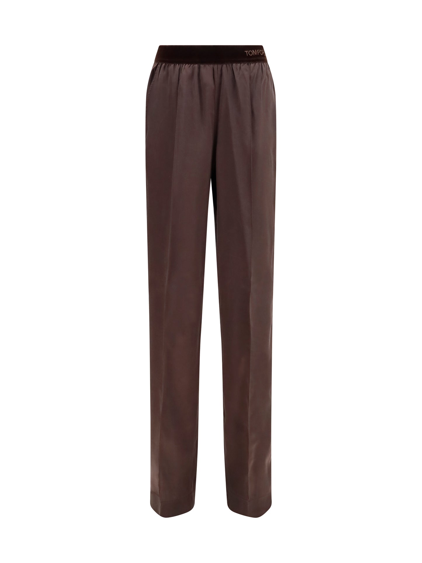 Tom Ford Women Stretch Silk Satin Pants