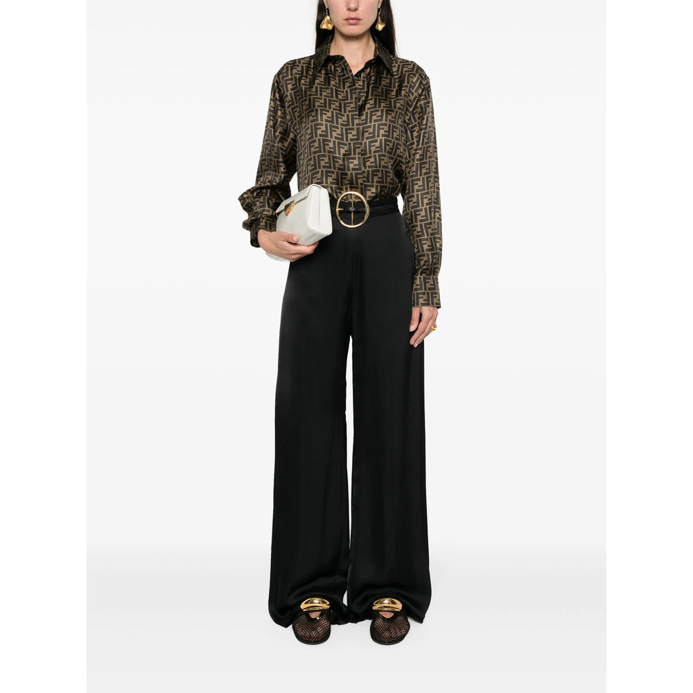 Fendi Brown Tops - Shirts Women FENDI