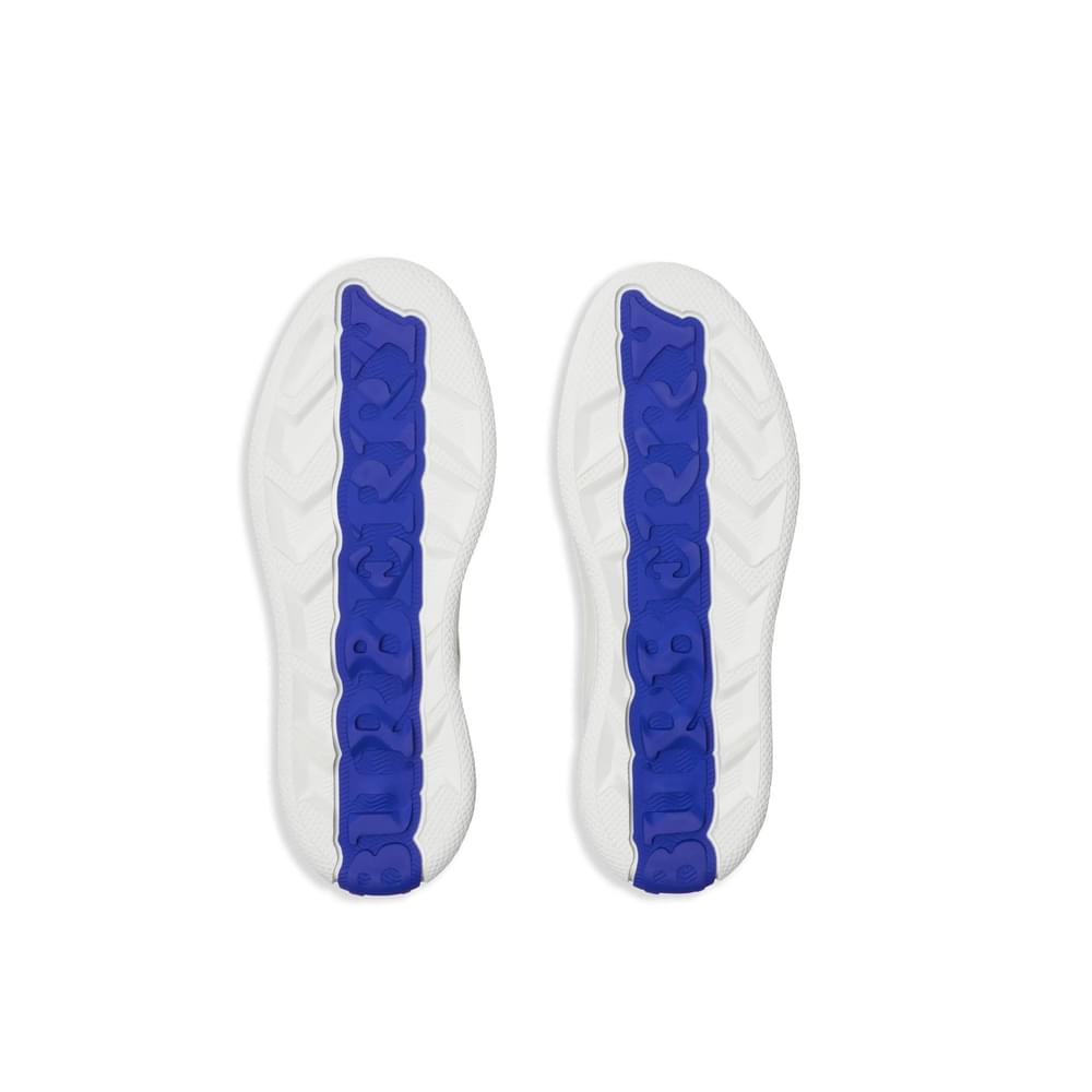 Burberry White Trainers - Low-Tops Men BURBERRY