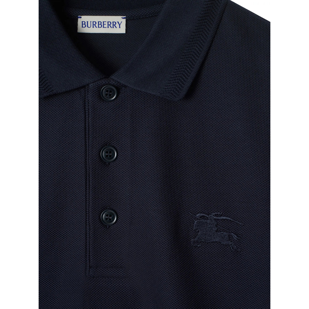 Burberry Blue Polo Shirts Men BURBERRY