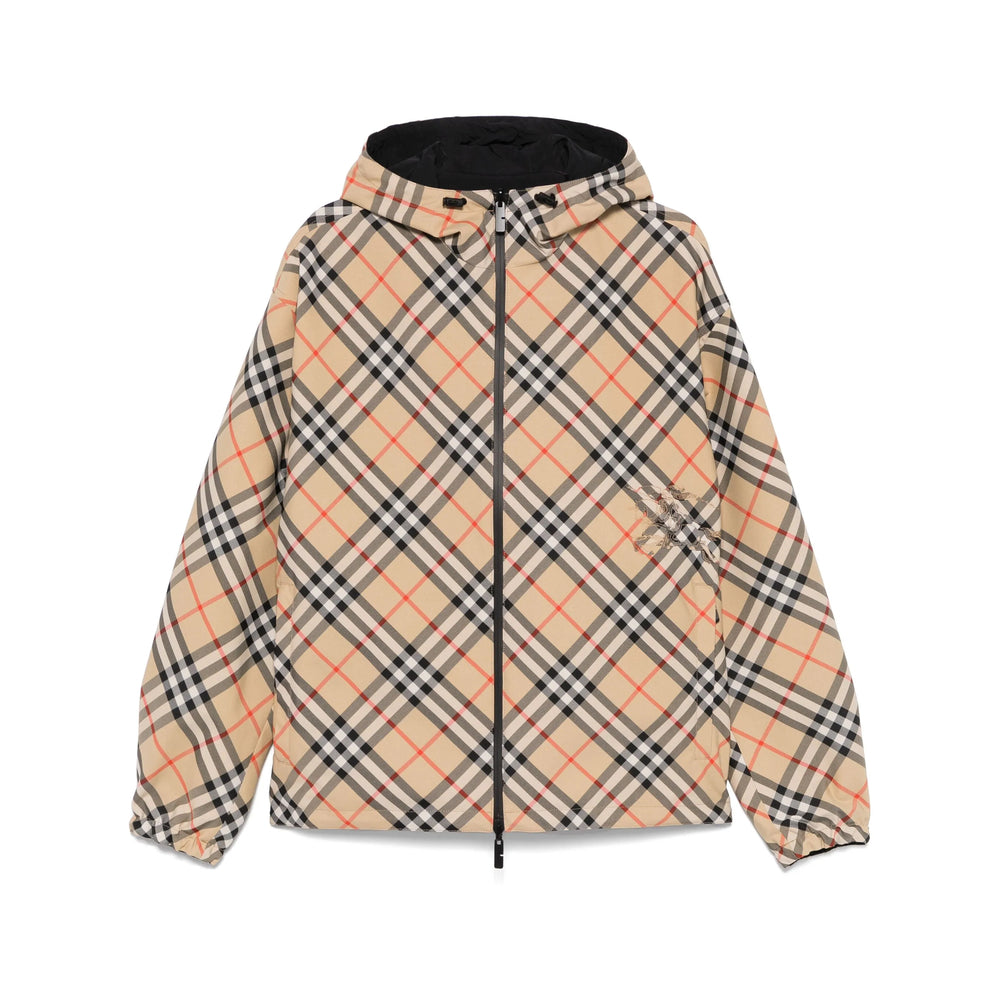 Burberry Neutrals Jackets - Hooded Jackets Men BURBERRY