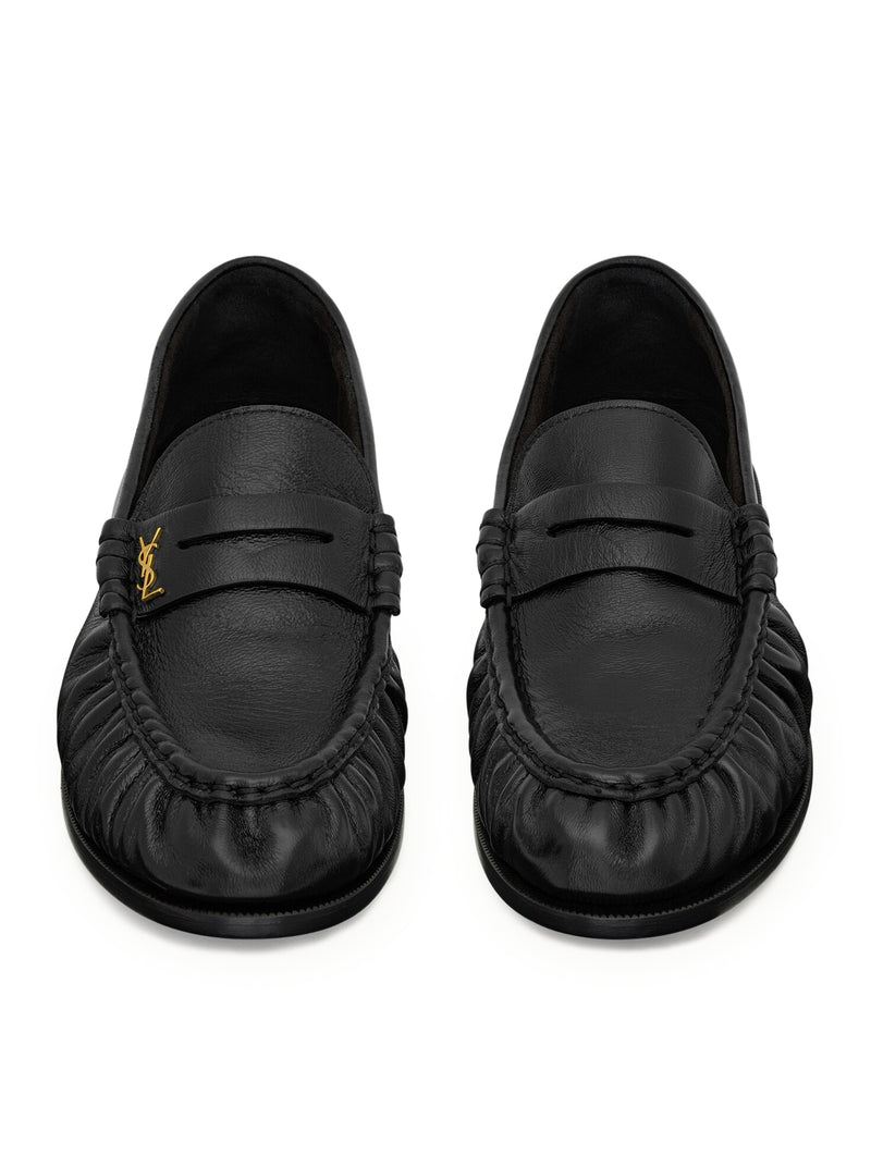 Saint Laurent Women Le Loafer Soft Moccasins In Polished Leather SAINT LAURENT