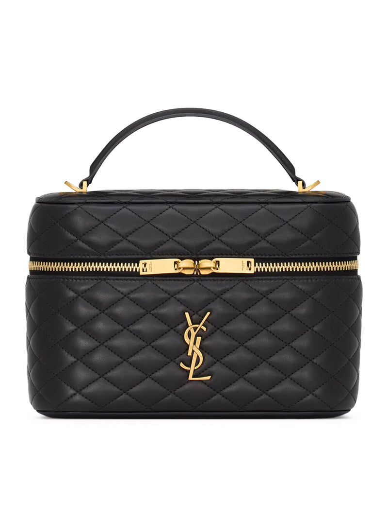 Saint Laurent Women Gaby Large Lambskin Vanity Bag SAINT LAURENT
