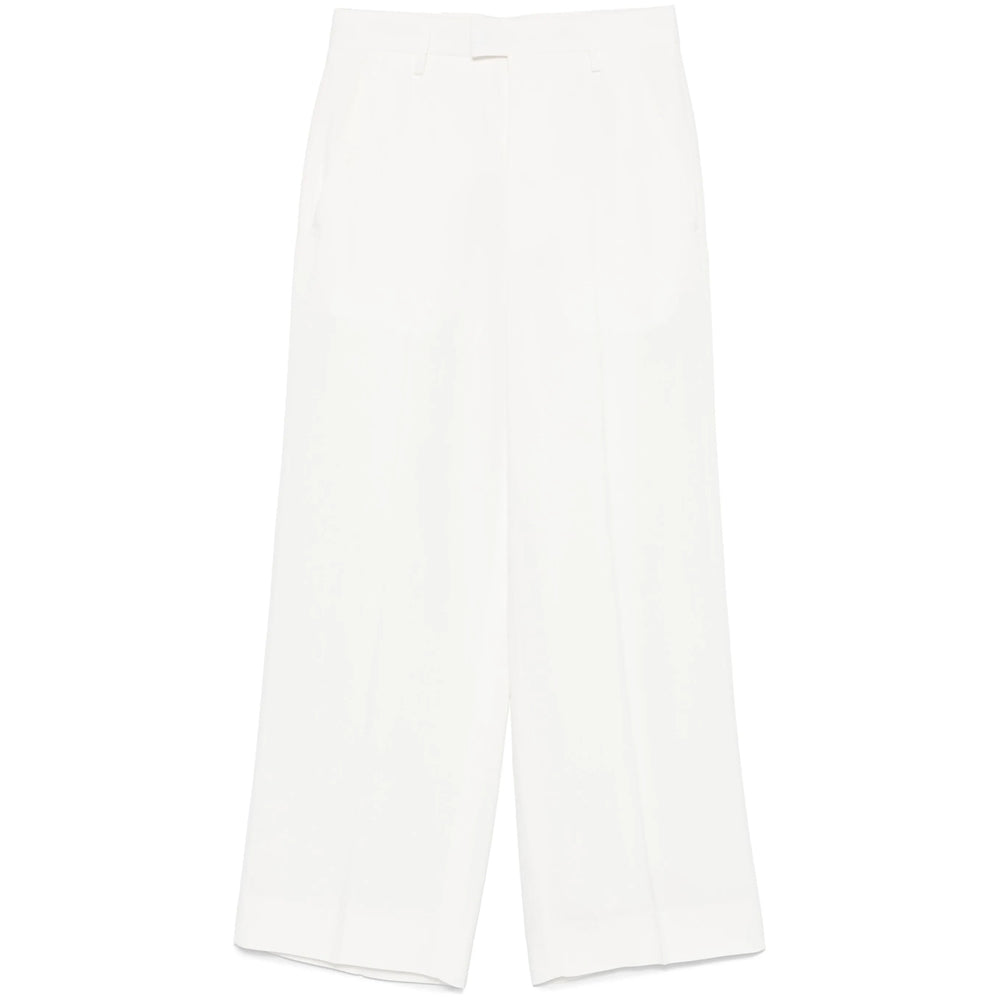 Ann Demeulemeester White Trousers - Straight Trousers Women ANN DEMEULEMEESTER
