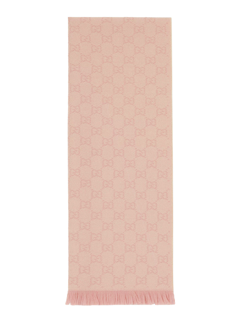 Gucci Women Gg Wool Scarf GUCCI