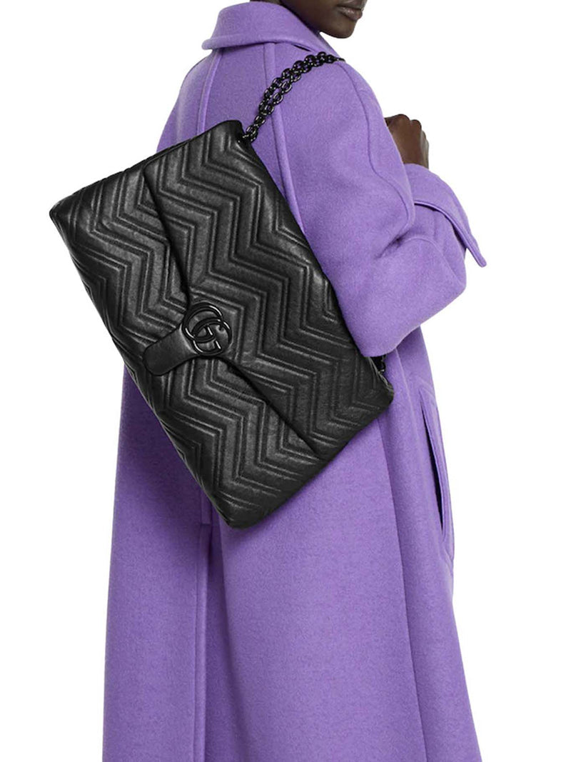 Gucci Women Gg Marmont Maxi Shoulder Bag GUCCI
