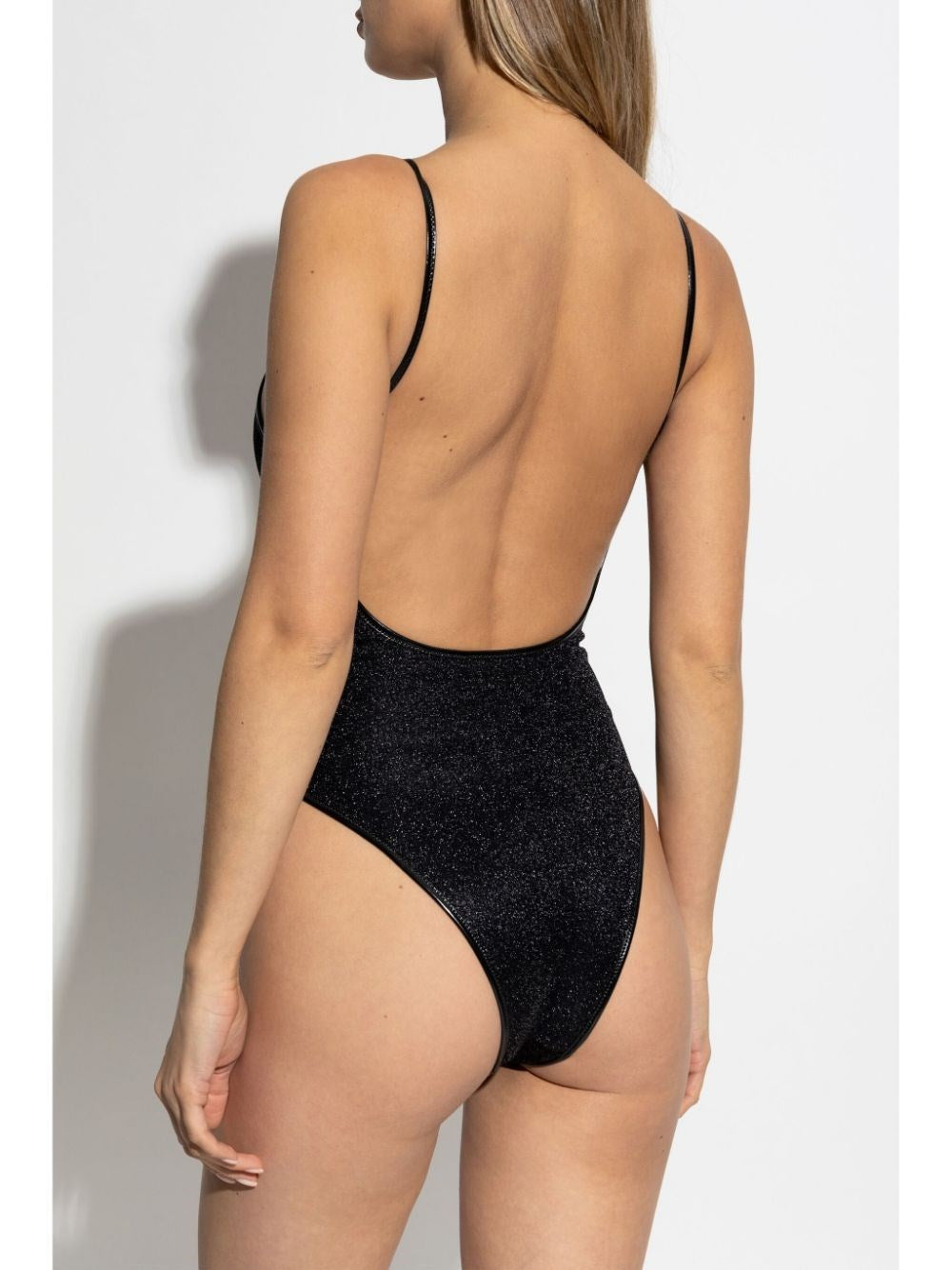 Oseree Women Lurex One-Piece Swimsuit OSEREE