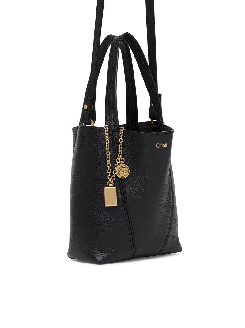 Chloe` Women Chloé Spin Small Tote Bag In Grainy Leather CHLOE