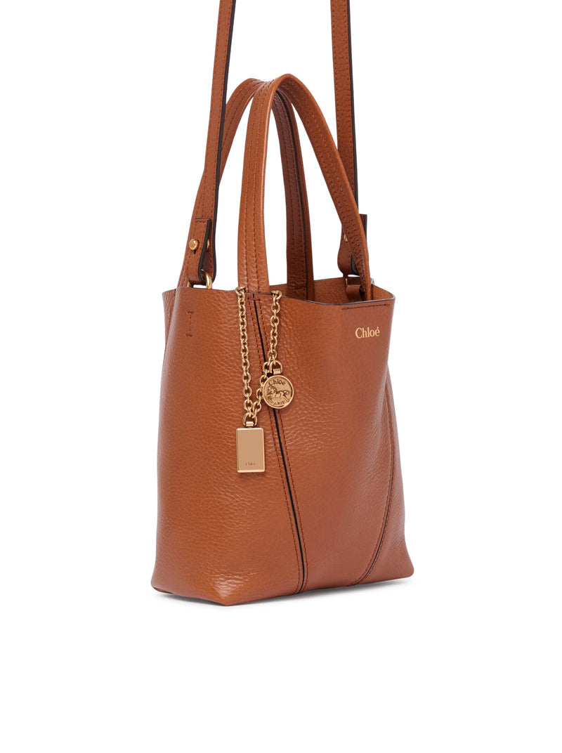 Chloe` Women Chloé Spin Small Tote Bag In Grainy Leather CHLOE