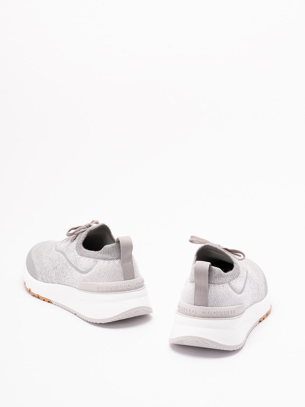 Brunello Cucinelli Men Techno Cotton Knit Sneakers BRUNELLO CUCINELLI