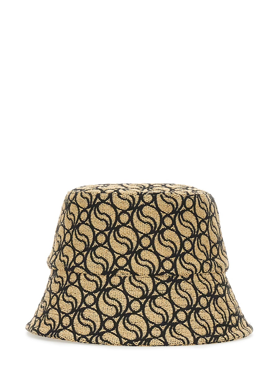 Stella Mccartney Women Bucket Hat With Logo STELLA MCCARTNEY