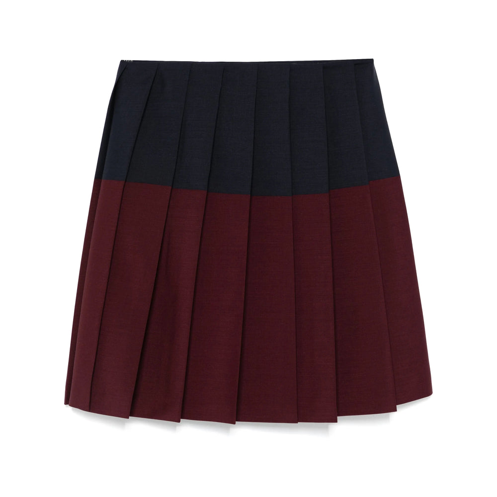 Miu Miu Purple Skirts - Pleated Skirts Women MIU MIU