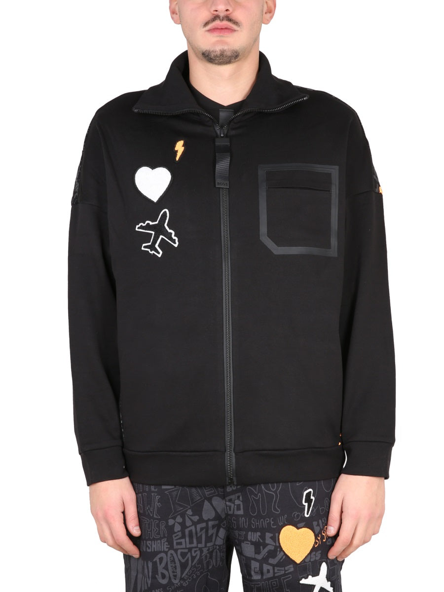 Boss Men Sweatshirt With Logo BOSS