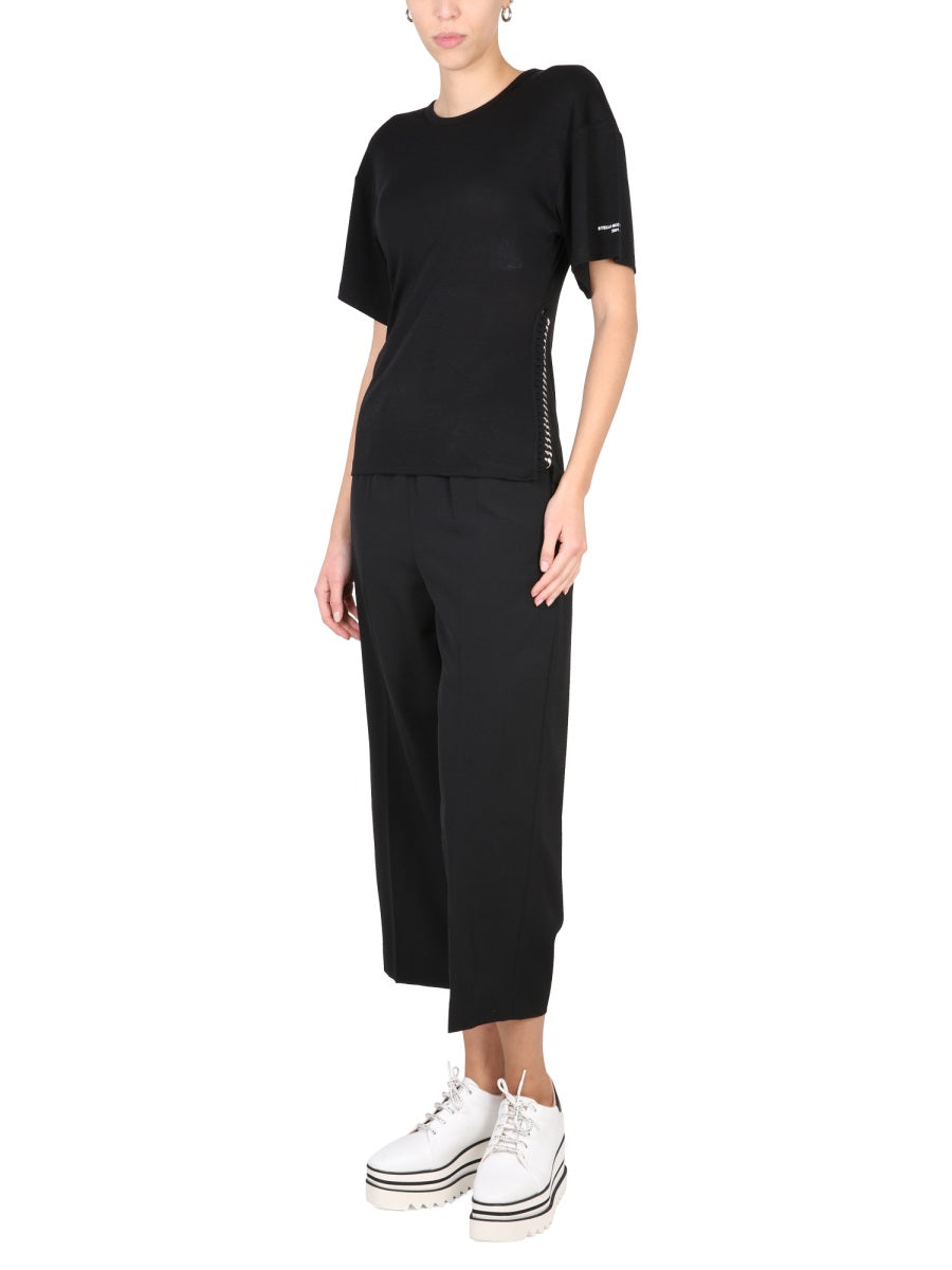 Stella Mccartney Women T-Shirt With Chain Detail STELLA MCCARTNEY