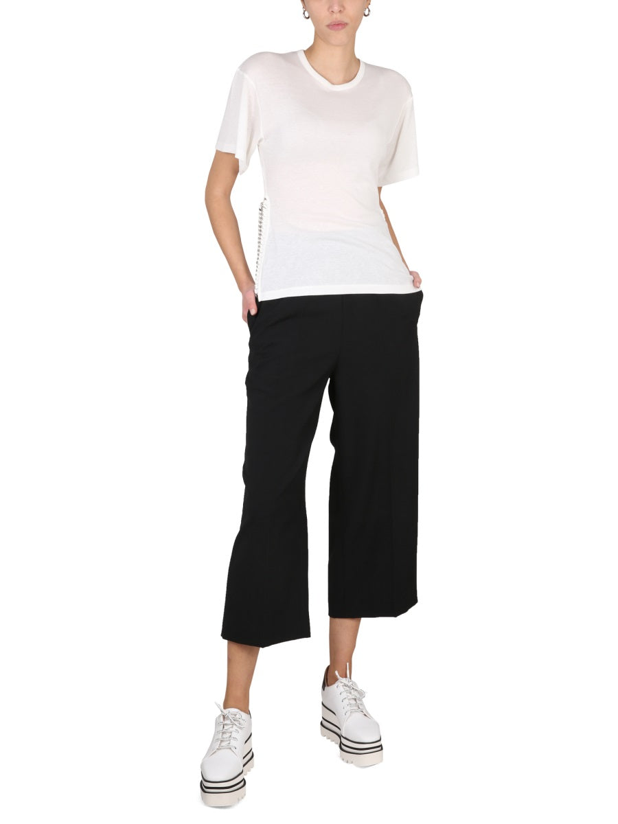 Stella Mccartney Women T-Shirt With Chain Detail STELLA MCCARTNEY