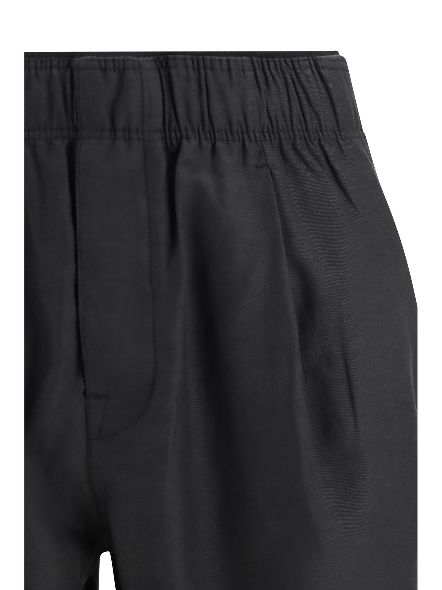 Our Legacy Men Leisure Shorts In Cupro And Cotton OUR LEGACY