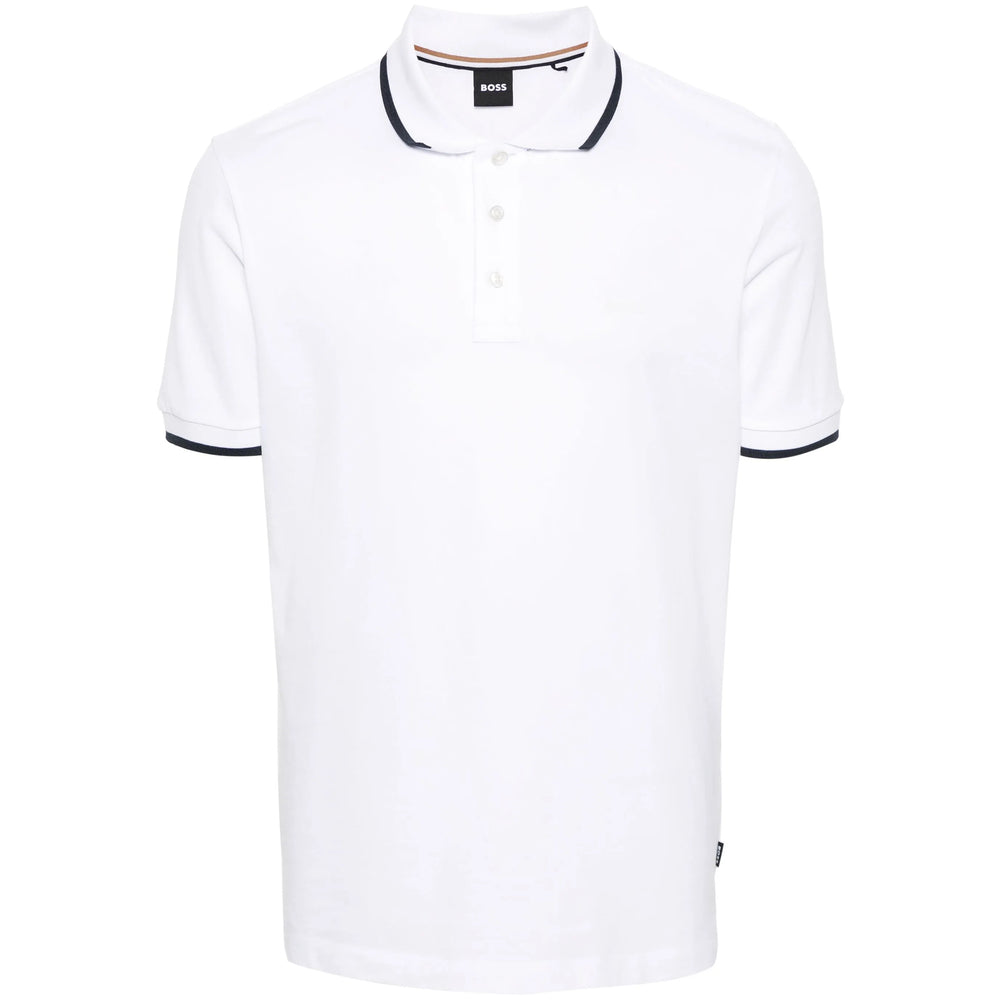 Boss White Polo Shirts Men BOSS