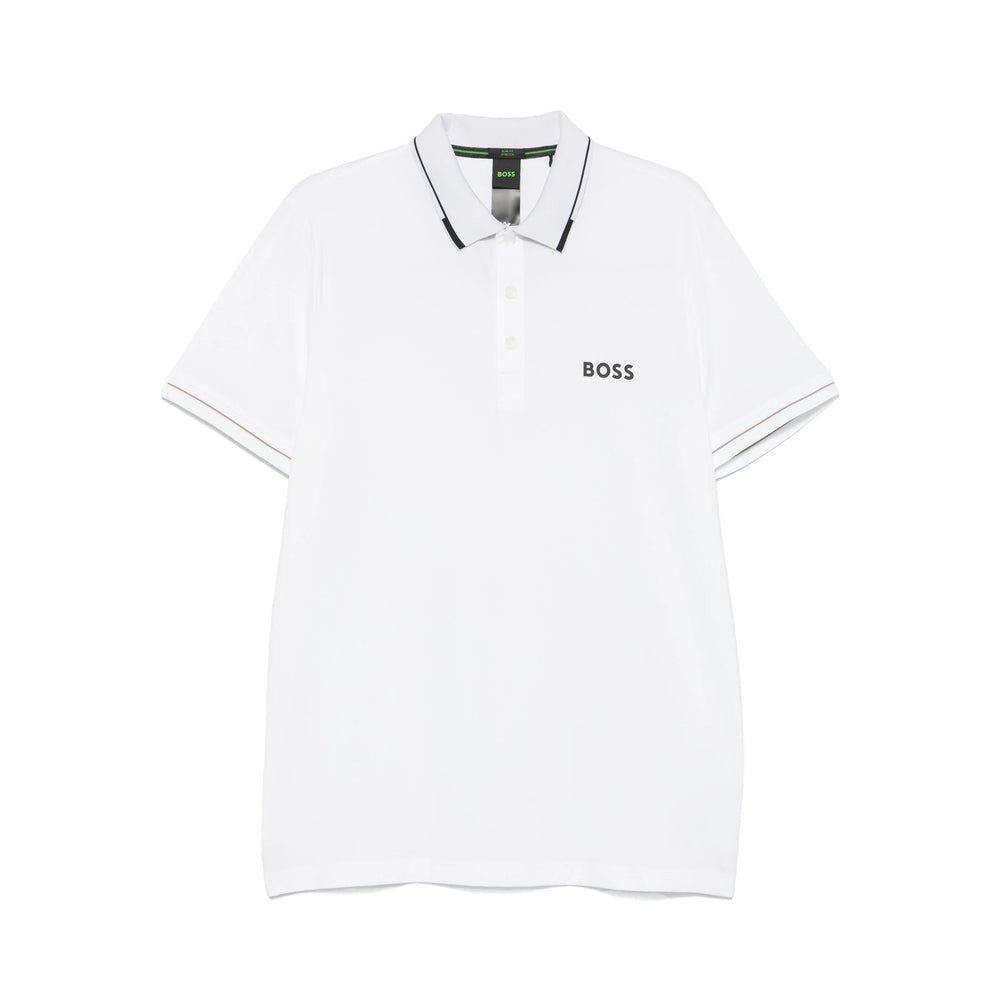 Boss White Polo Shirts Men BOSS