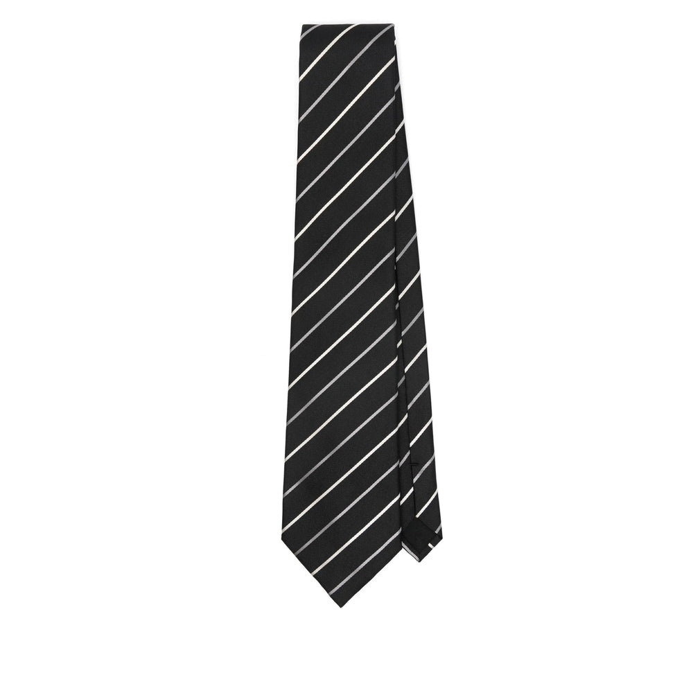 Saint Laurent Black Ties & Bow Ties Men SAINT LAURENT