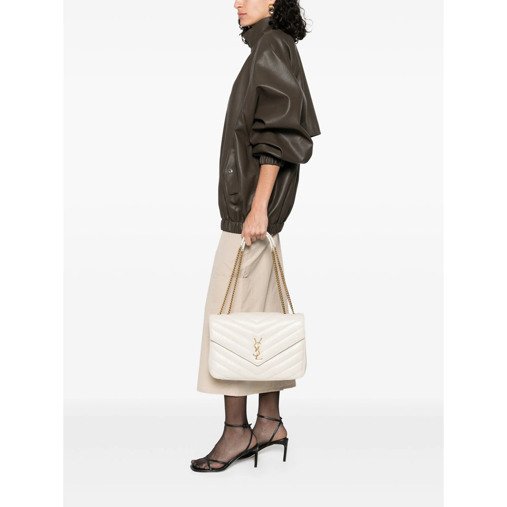 Saint Laurent Neutrals Shoulder Bags Women SAINT LAURENT