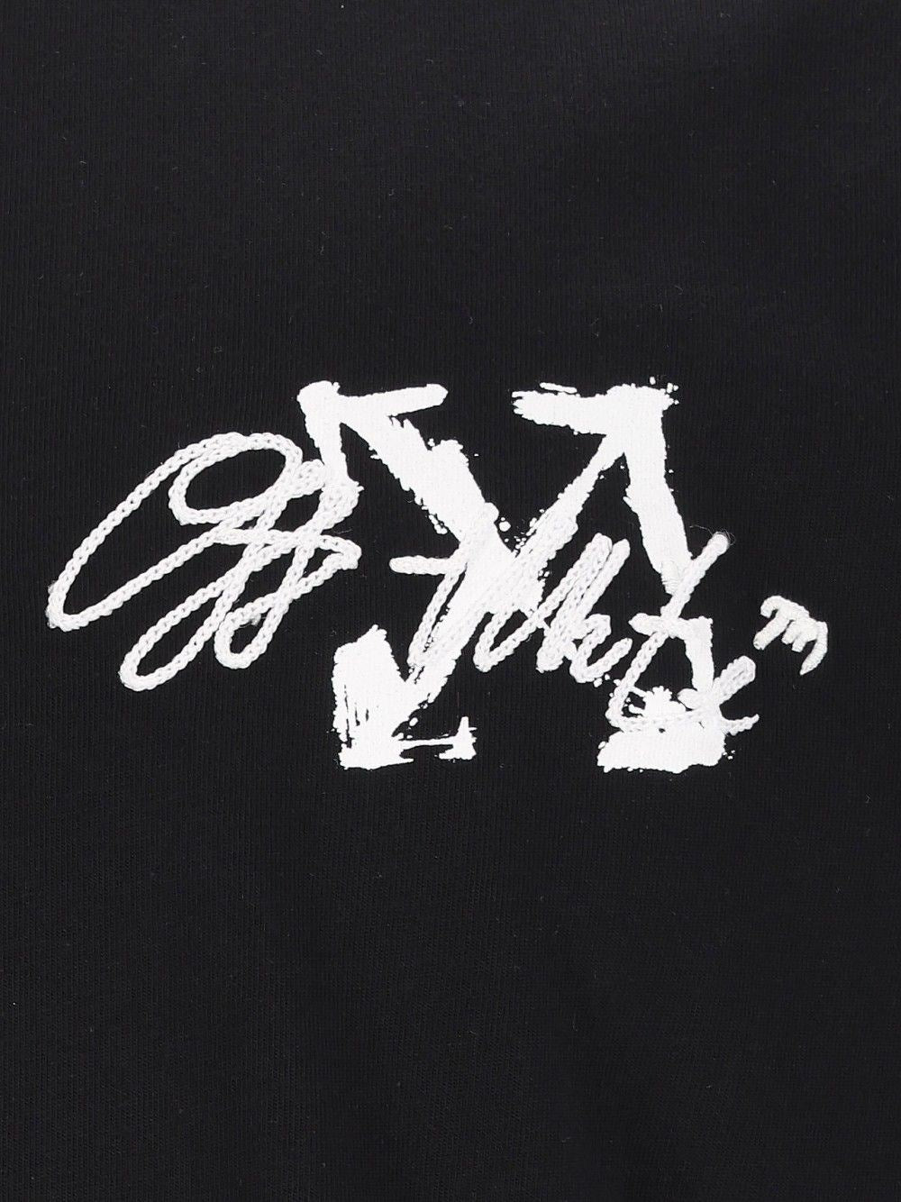 Off-White Men T-Shirt Stroke 2 Arrow OFF-WHITE