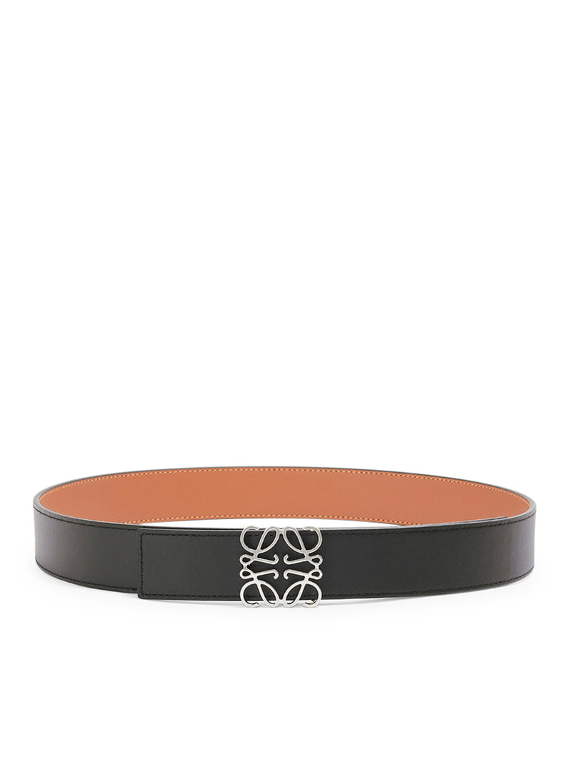 Loewe Men Anagram Reversible Belt In Smooth Calfskin LOEWE