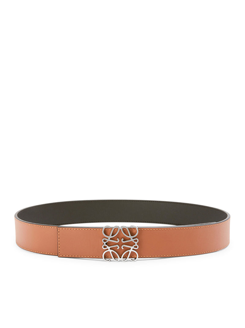 Loewe Men Anagram Reversible Belt In Smooth Calfskin LOEWE