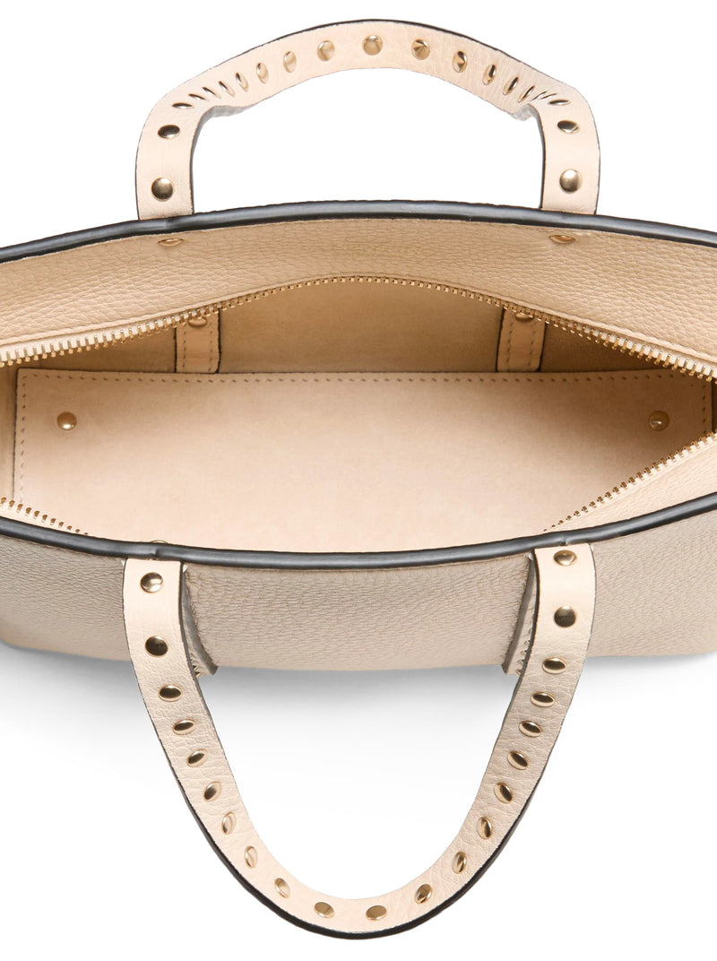Valentino Garavani Women Rockstud Mini Tote In Hammered Leather VALENTINO GARAVANI