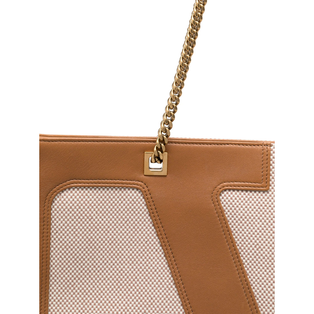 Valentino Garavani Brown Shoulder Bags Men VALENTINO GARAVANI