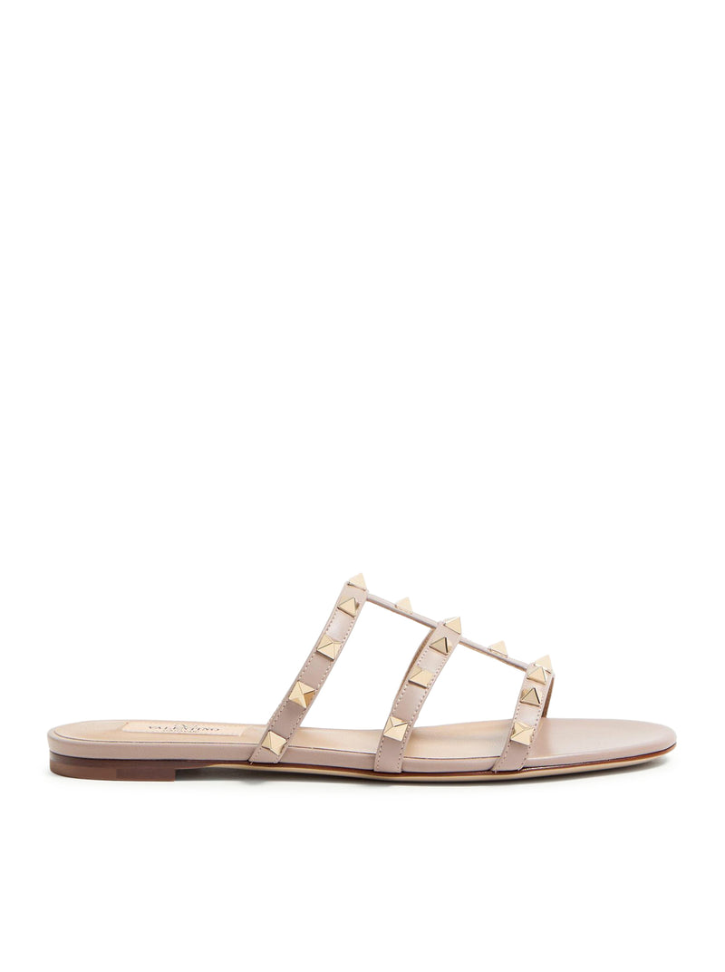 Valentino Garavani Women "Rockstud" Slide Sandals VALENTINO GARAVANI