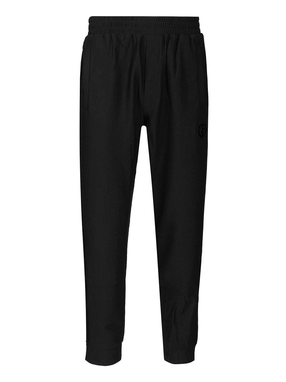 Giorgio Armani Men Technical Gaufré Trousers GIORGIO ARMANI