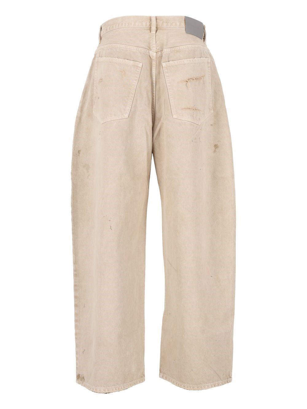 Balenciaga Men Relaxed Curved Denim Jeans BALENCIAGA